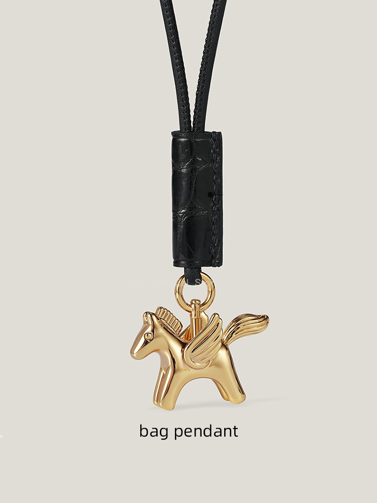 Luxury Bags Hermes Birkin - Gantungan Tas Kuda Pegasus Kuningan Mewah