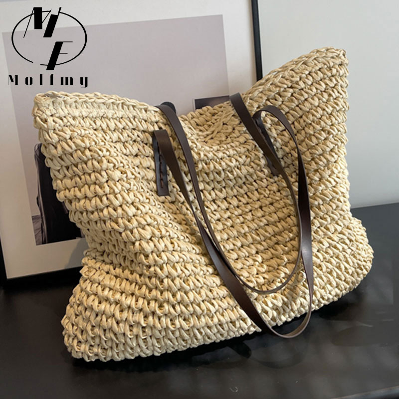 Luxury Bags Vendor - Tas Tote Tenun Jerami Tas Tangan