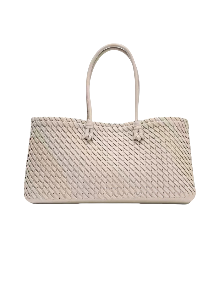 Luxury Bags That Are Vegan - Tas Tote Tenun Kulit Vegan Desainer