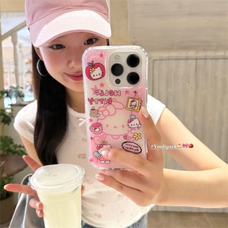Luxury Bags From Japan - Casing Ponsel Kartun Hello Kitty untuk