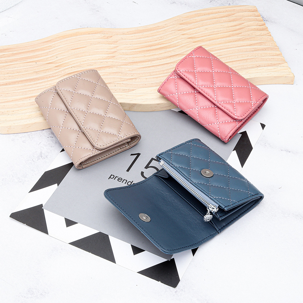 Luxury Bags Names - Tempat Kartu Berlapis Kulit Domba Dompet