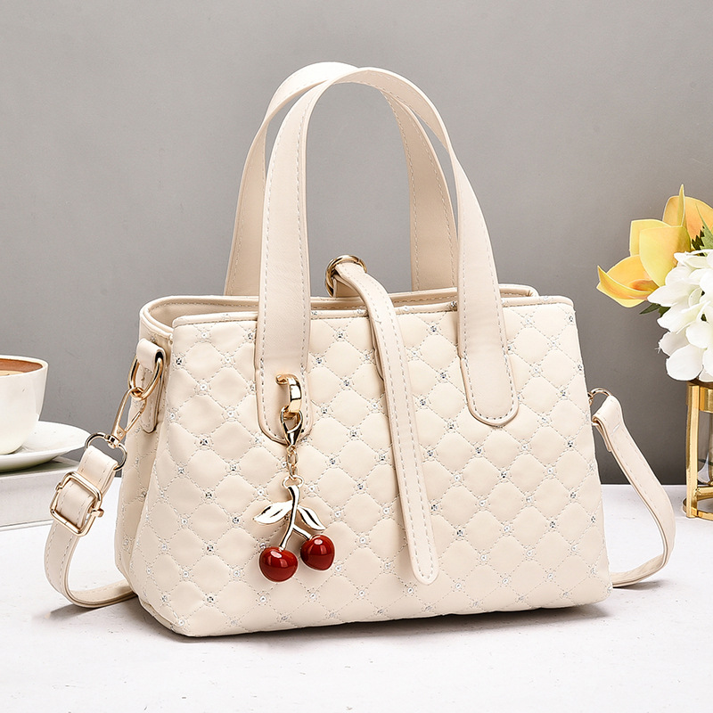 Tote Bag Leather Monogram - Tas Wanita Baru, Tas Selempang, Tas