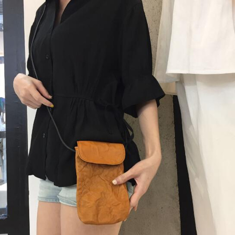 Luxury Bags In Japan - Tas Ponsel Kulit Asli Kulit Kecokelatan