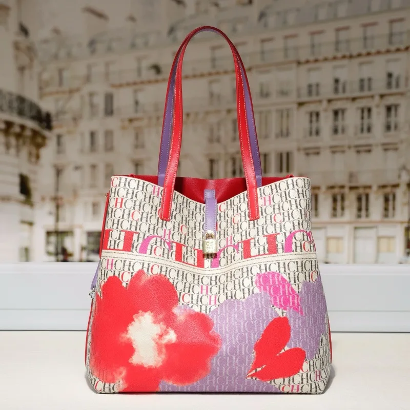 Tas Tote Wanita Mewah Elegan K - Tote Bag Leather Monogram ulasan dan harga