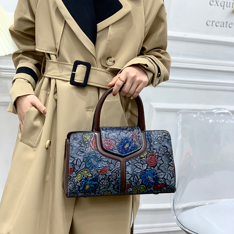 Tas Boston Vintage Bermotif Bu - Luxury Bags That Are Vegan ulasan dan harga
