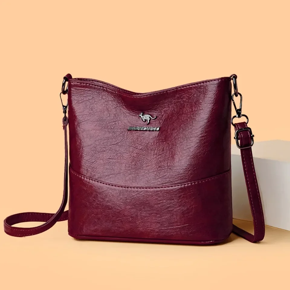 Tas Selempang Kulit PU Lembut  - Luxury Bags In Japan ulasan dan harga