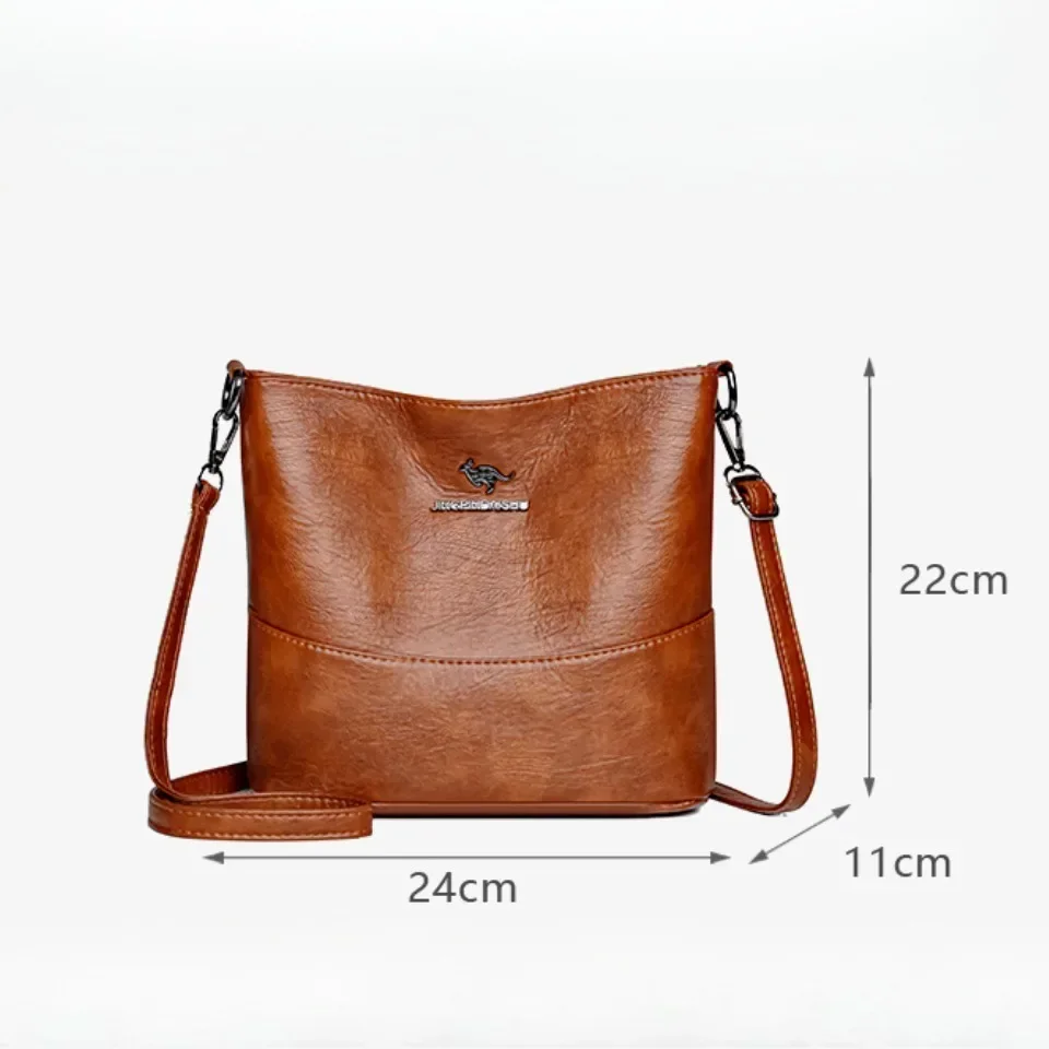 Tas Selempang Kulit PU Lembut  - Luxury Bags In Japan ulasan dan harga