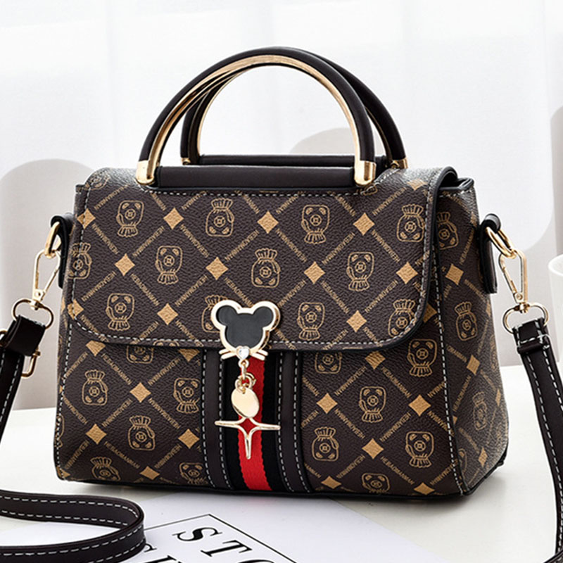 Tas Selempang Wanita Baru, Tas - Tote Bag Leather Monogram ulasan dan harga