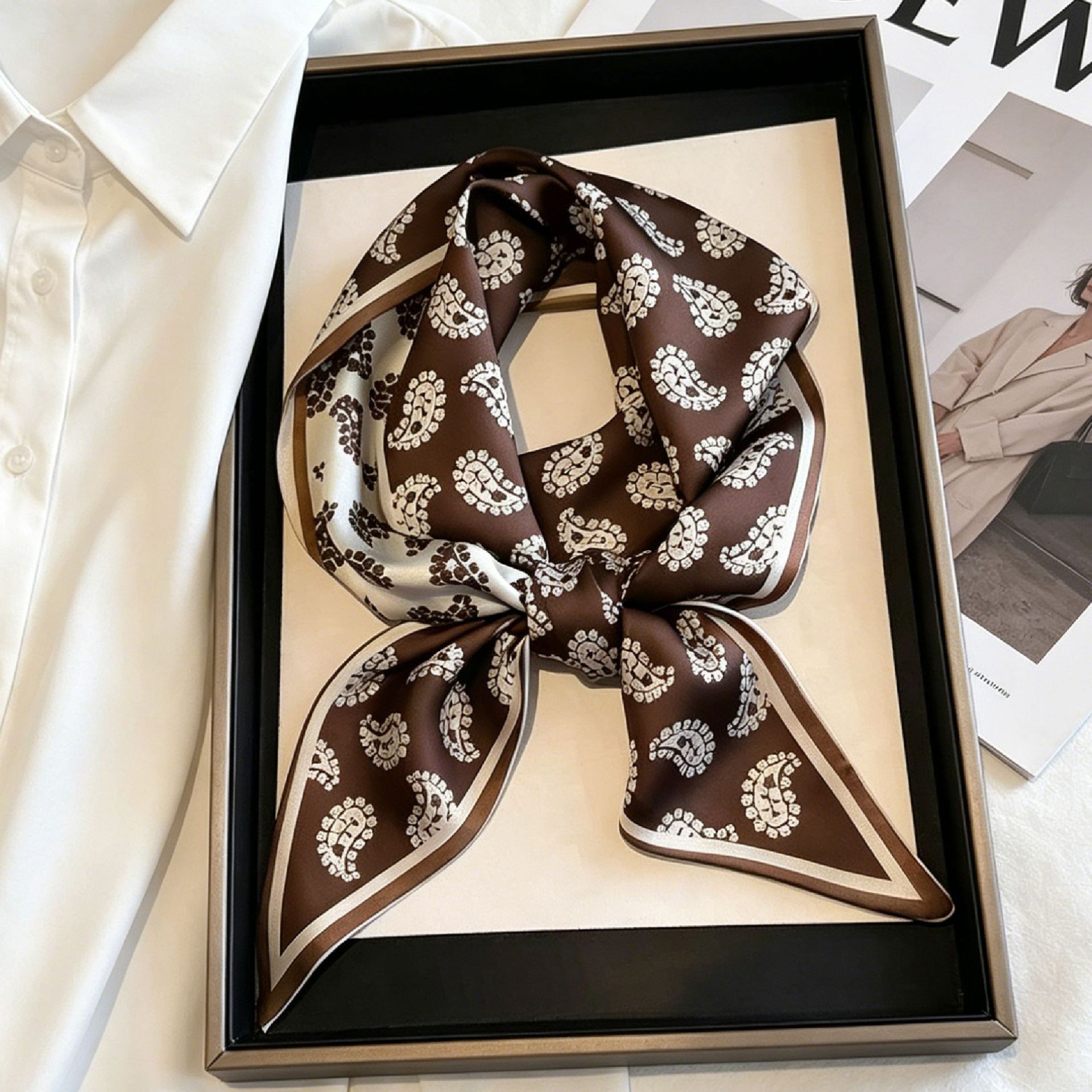 Selendang Panjang Mewah, Ikat  - Discount Luxury Bags ulasan dan harga