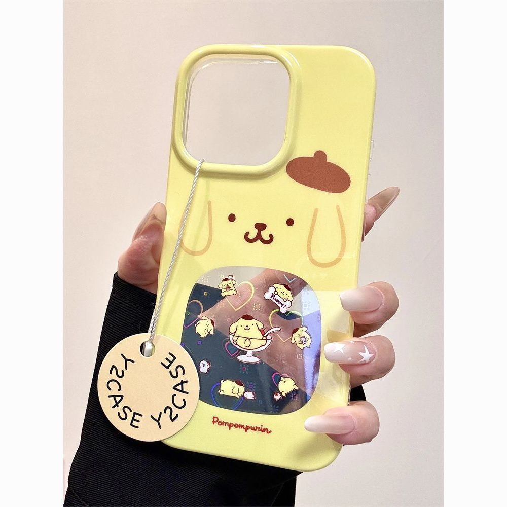 Casing HP Lucu Kartun Pompom P - Luxury Bags From Japan ulasan dan harga