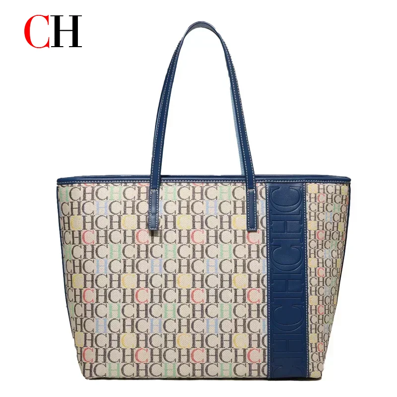 Tas Tote CH Motif Monogram Kap - Tote Bag Leather Monogram ulasan dan harga