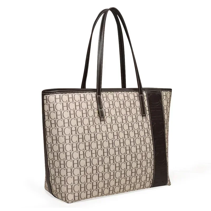 Tas Tote CH Motif Monogram Kap - Tote Bag Leather Monogram ulasan dan harga