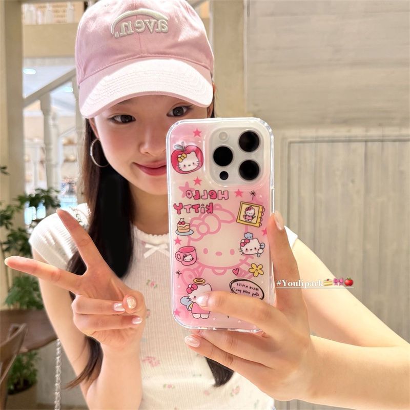 Casing Ponsel Kartun Hello Kit - Luxury Bags From Japan ulasan dan harga