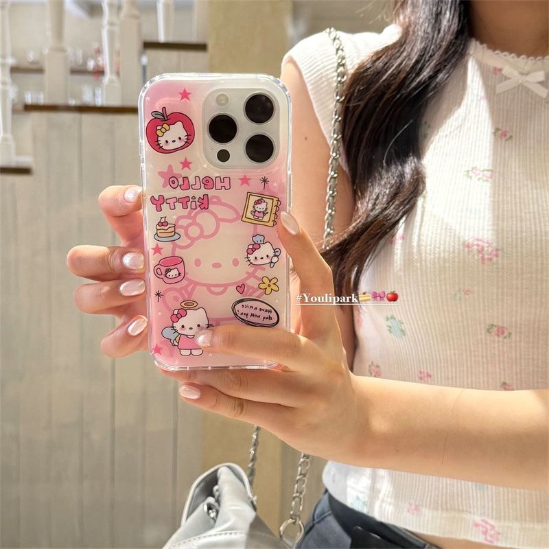 Casing Ponsel Kartun Hello Kit - Luxury Bags From Japan ulasan dan harga