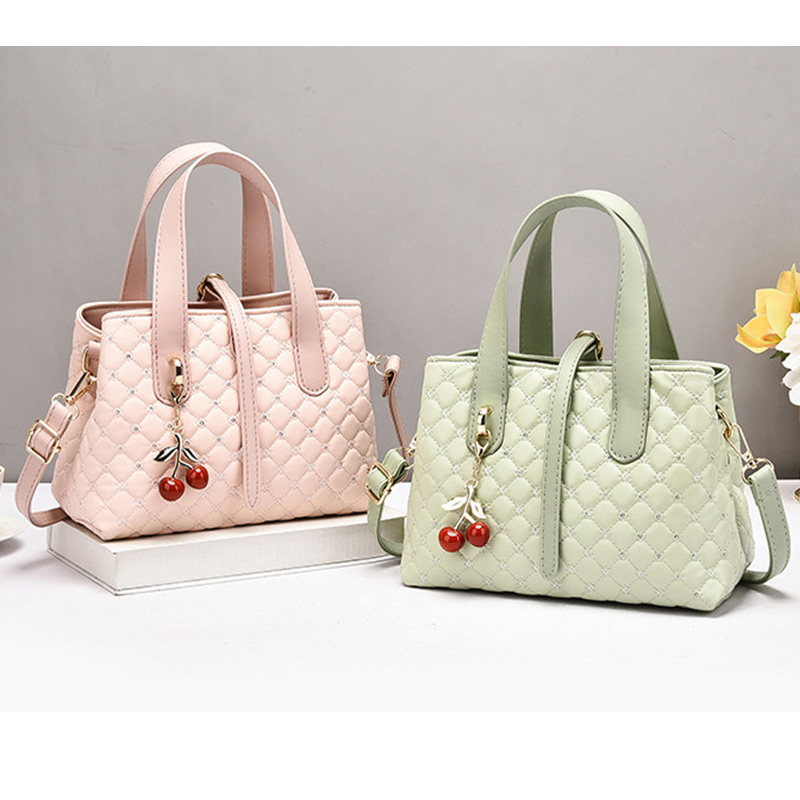 Tas Wanita Baru, Tas Selempang - Tote Bag Leather Monogram ulasan dan harga