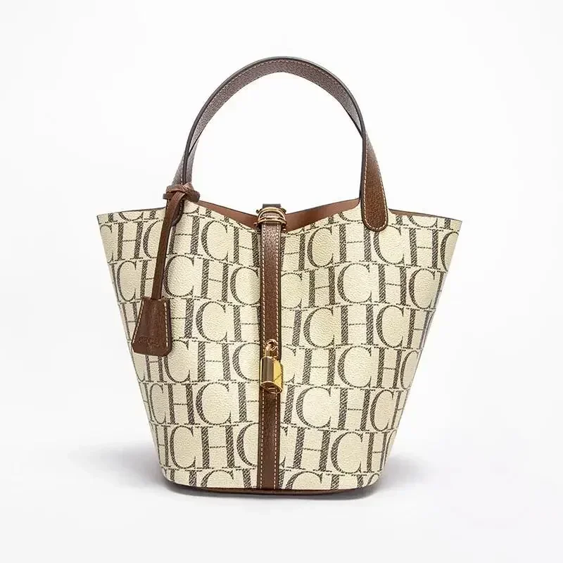 Tas Tote CH Untuk Wanita Tas T - Tote Bag Leather Monogram ulasan dan harga